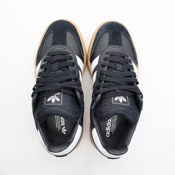 Adidas Samba XLG J Youth 4.5 Women's 5.5 Athletic Sneakers Leather Black White - Picture 9 of 9